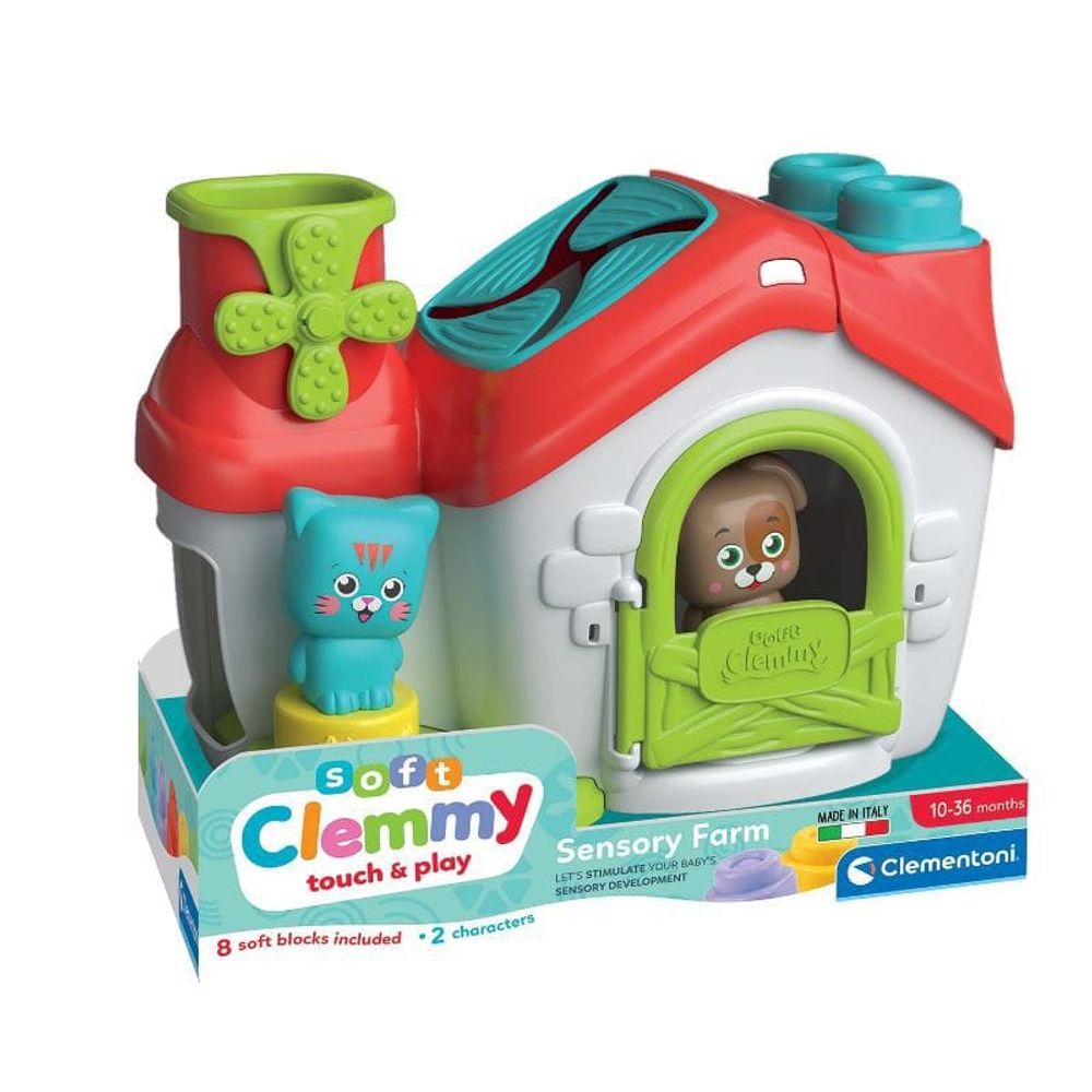 Clementoni CL17993 Soft Clemmy Farma sa kockama slika 1