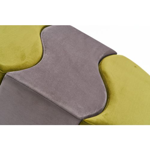 Atelier Del Sofa Tabure, zelena Mink, Alya Puf - Green, Mink slika 6