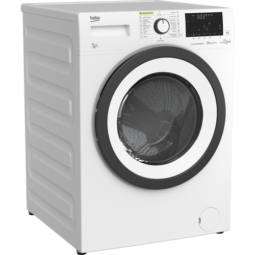 Beko HTV7736XSHT Mašina za pranje i sušenje veša, 7/4 kg, 1400 rpm, ProSmart™ Inverter, Bluetooth, Dubina 50 cm slika 2
