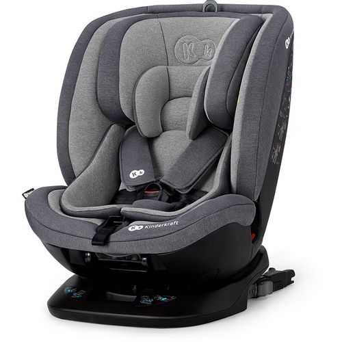 Kinderkraft autosjedalica XPEDITION 0-36 kg Isofix, siva slika 1