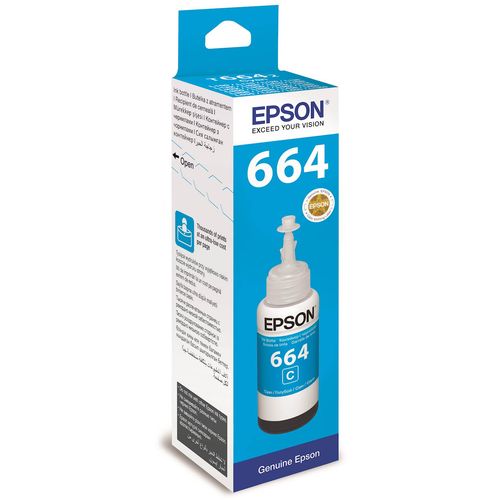 Tinta EPSON EcoTank ITS T6642 Cyan 70ml slika 1