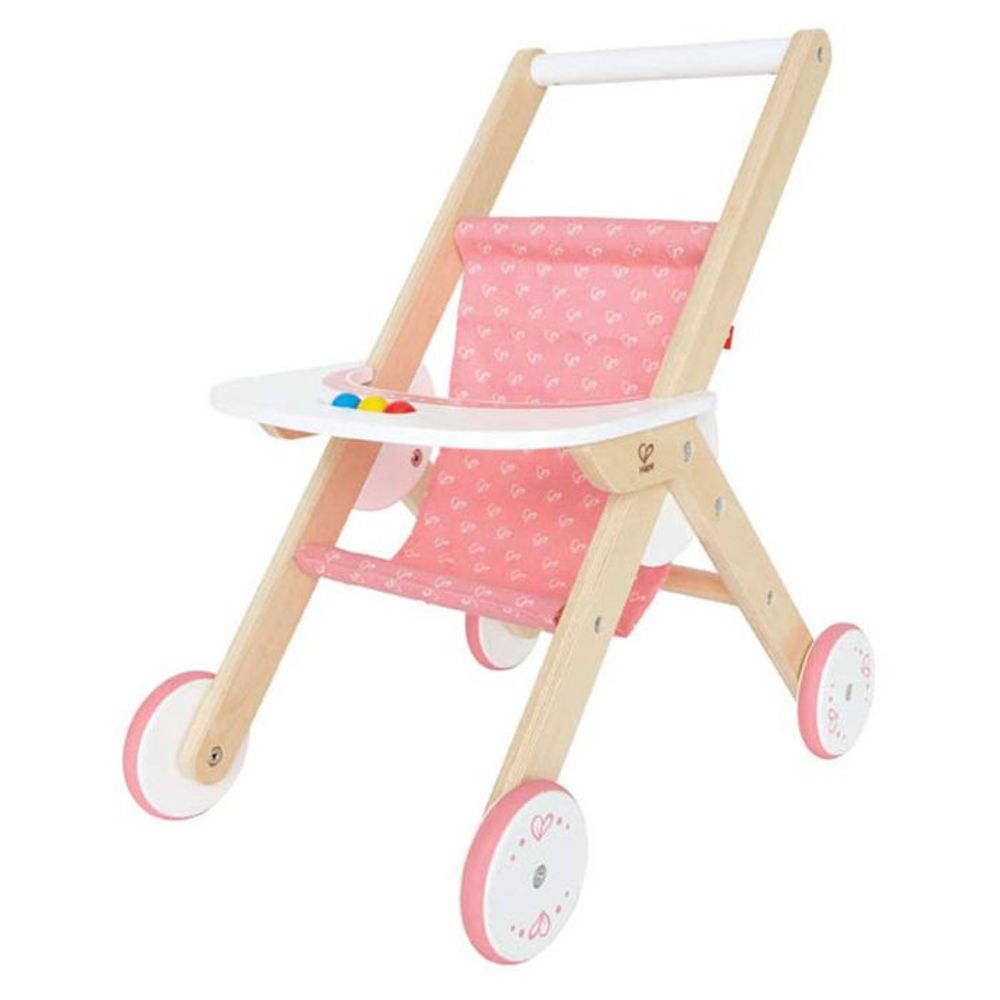Hape Drvena kolica za lutke E3603  slika 1