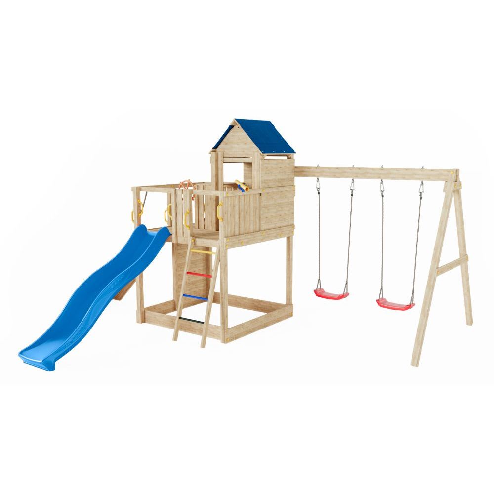 Fungoo Set TREEHOUSE 3 - Drveno dječije igralište slika 4