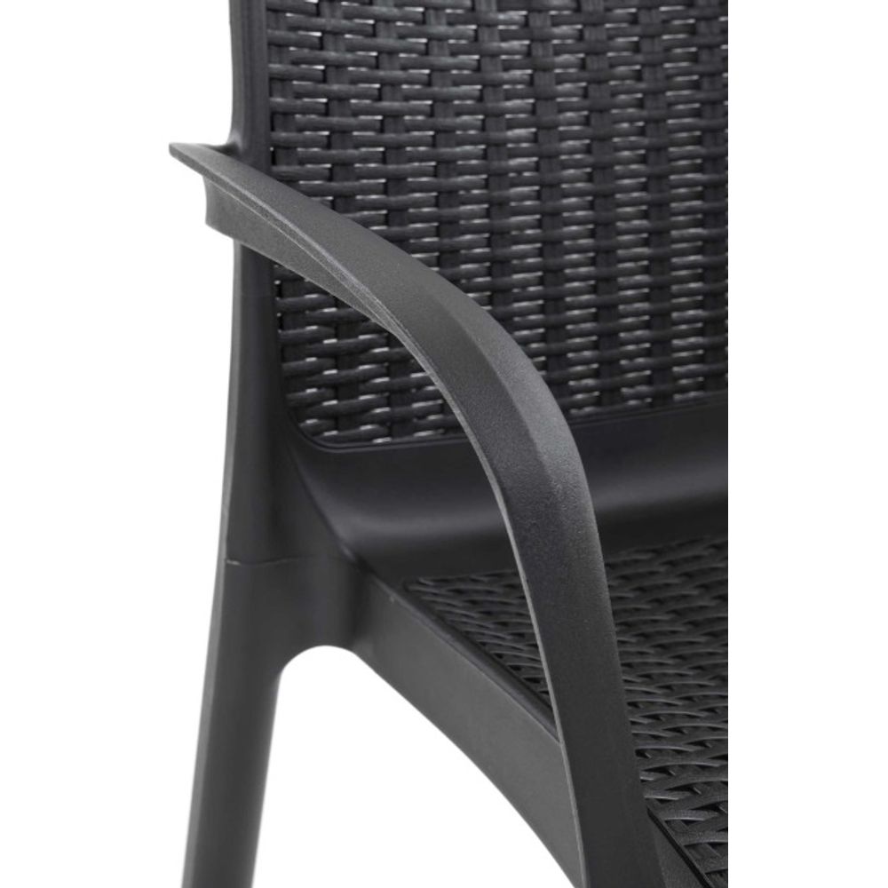 Keter vrtna stolica BALI MONO, siva, 55 x 83 x 58.5 cm slika 5