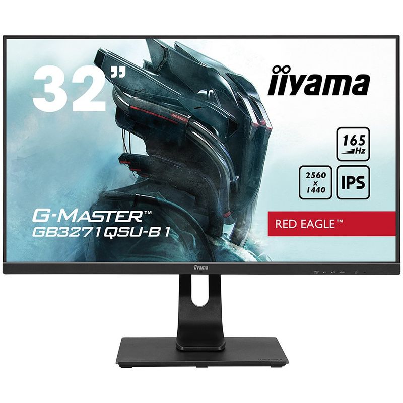 IIYAMA Monitor iiyama G-Master GB3271QSU-B1, 32″ IPS, WQHD, 1ms, HDMI, DP image