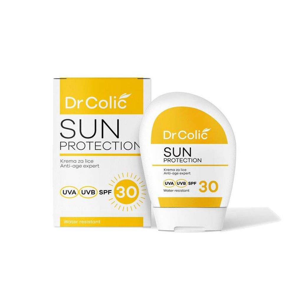 DR COLIĆ KREMA SUN PROTECTION ZA LICE slika 1