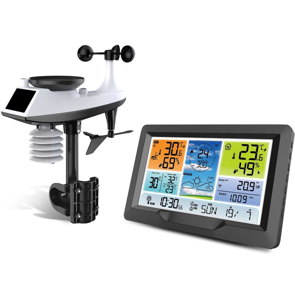 BD-905 grafitna meteorološka stanica sa zaslonom slika 2