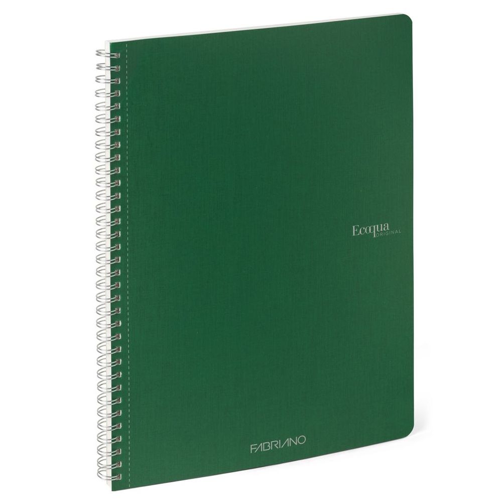 Bilježnica Fabriano Ecoqua original A4 90g 70L spiralna kocke foglia 19290114 slika 2