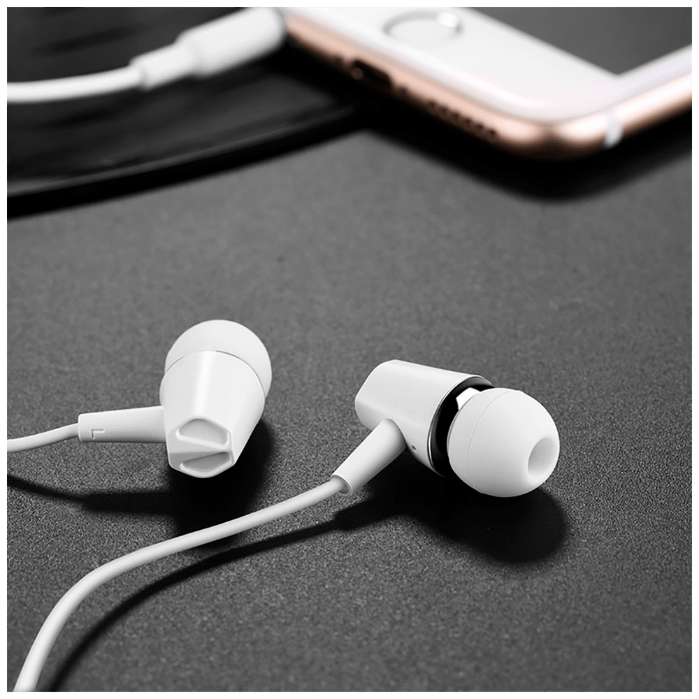 hoco. Slušalice sa mikrofonom, 3.5 mm,dužina kabela 1.2 met,bijela - M34 Honor White slika 5