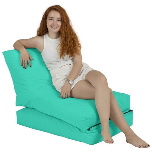 Atelier Del Sofa Vreća za sjedenje, Siesta Sofa Bed Pouf - Turquoise slika 9