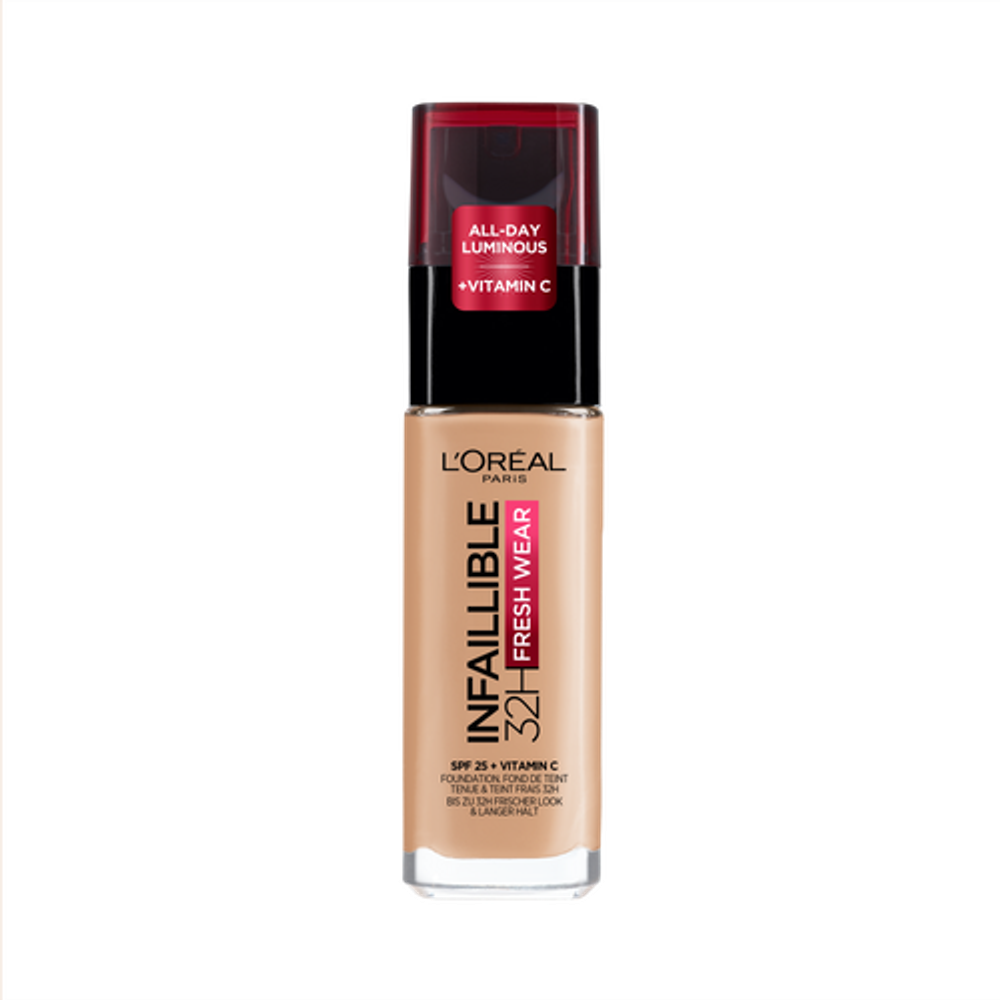 L'Oréal Paris Tečni puder Infallible 32H Fresh Wear 200 Sable Dore 30ml slika 1