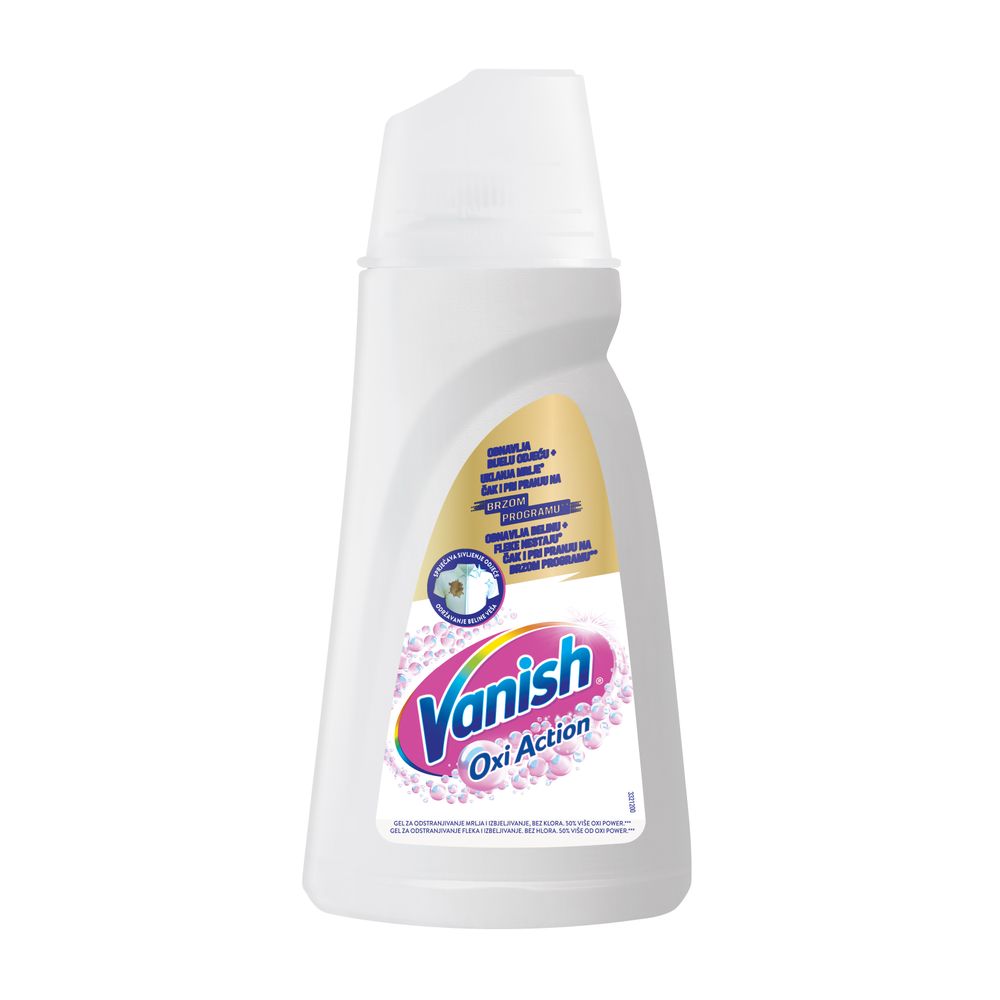 Vanish Gel za izbjeljivanje i odstranjivanje mrlja White 1l slika 1