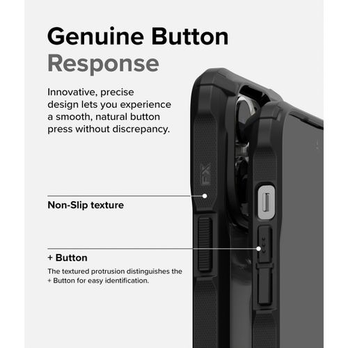 Ringke - Fusion X Design - iPhone 14 Pro - Camo Black slika 5