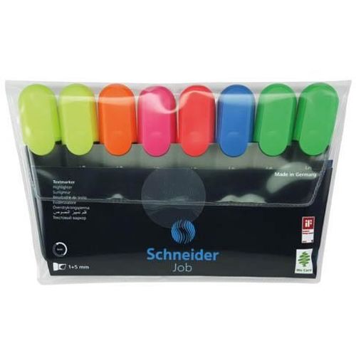 Tekstmarker Schneider, Job, 1-5 mm, set od 8 komada, etui slika 2