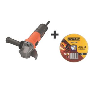 Black&Decker Kutna brusilica 750 W 115 mm + DT3506 BEG110A5