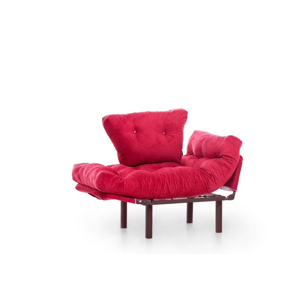 Nitta Single - Maroon Maroon Wing Chair slika 6