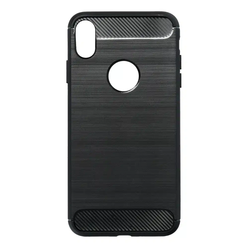 CARBON CASE maskica za iPhone XS crna slika 2