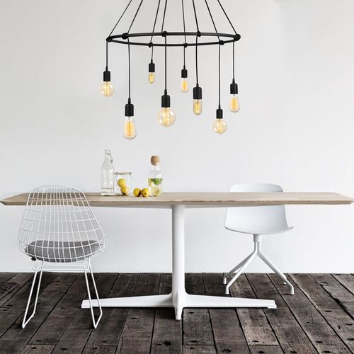 Salkım - 3111 Black Chandelier slika 1