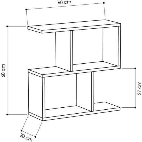 Mania - White White Side Table slika 3