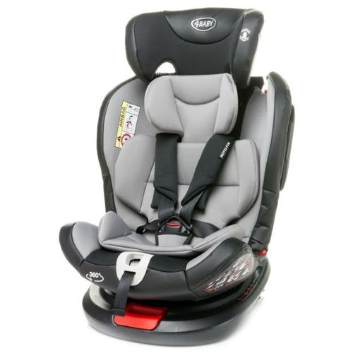 4Baby autosjedalica grupa 0+/1/2/3 (0-36kg) Roto-Fix - Black slika 8