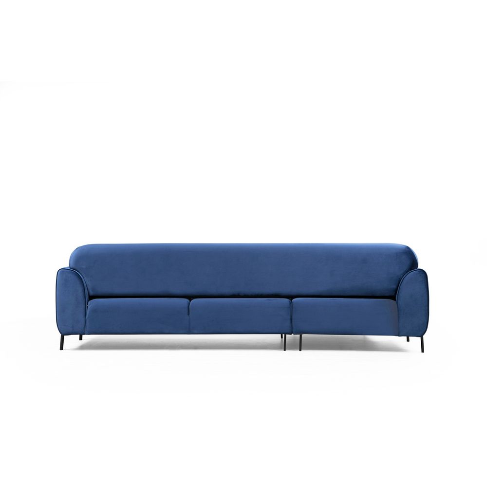 Image Corner Left (Chl-3R) - Tamnoplavi Ugaoni Sofa-Krevet slika 13