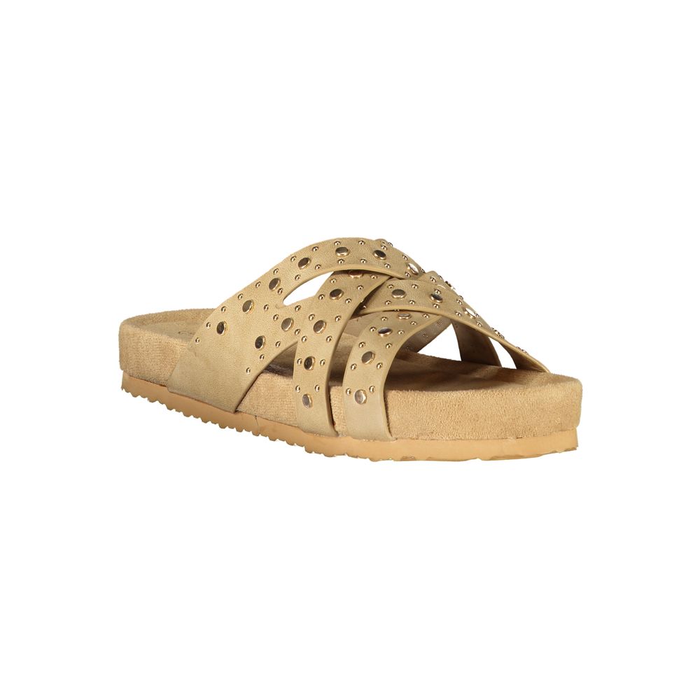 LAURA BIAGIOTTI WOMEN'S BEIGE SANDALS slika 2