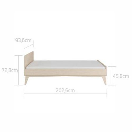 Bellamy So sixty krevet 90x200 cm slika 4