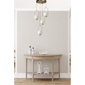 Ahu 4 Lü Tepsili Beyaz Camlı Eskitme Sarkıt White
Copper Chandelier