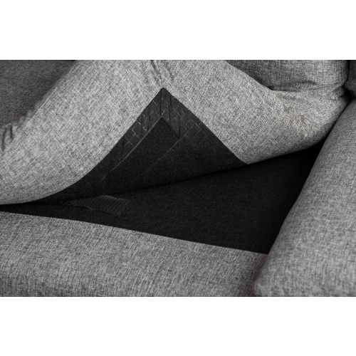 Atelier Del Sofa Kutna garnitura, Svijetlo siva, Lungo - Light Grey slika 5