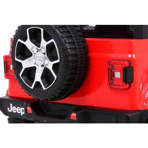 Licencirani auto na akumulator Jeep Wrangler Rubicon 4x4 - crveni slika 9