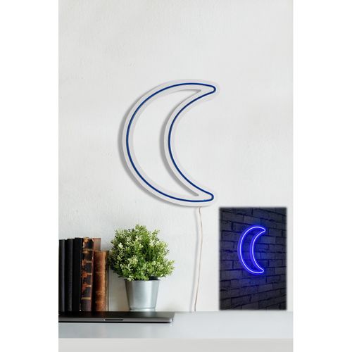 Crescent - Blue Blue Decorative Plastic Led Lighting slika 3