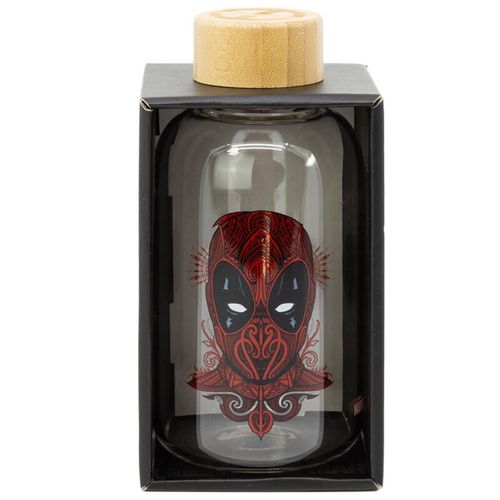 Marvel Deadpool Staklena Boca 620ml slika 4