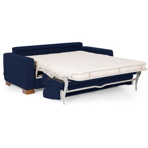 Kansas - Navy Blue Navy Blue 3-Seat Sofa-Bed slika 3