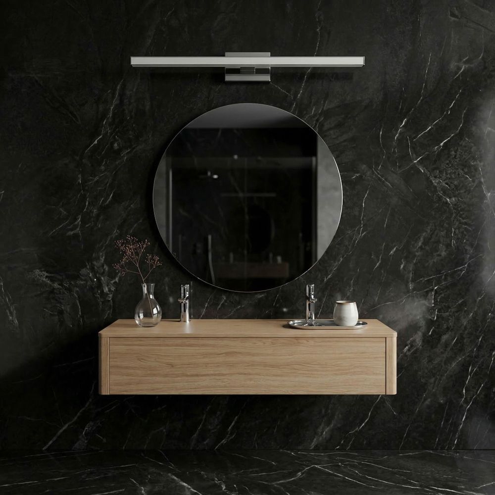 Zidni svijećnjak LED 80 cm APP1847-1W chrom slika 2