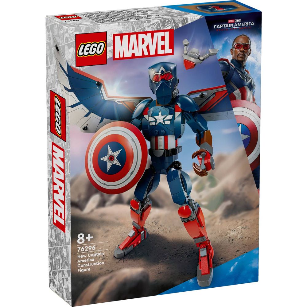 LEGO 76296 Novi Kapetan America slika 1