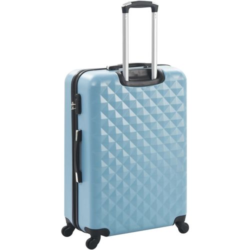 3-dijelni set čvrstih kovčega plavi ABS slika 28