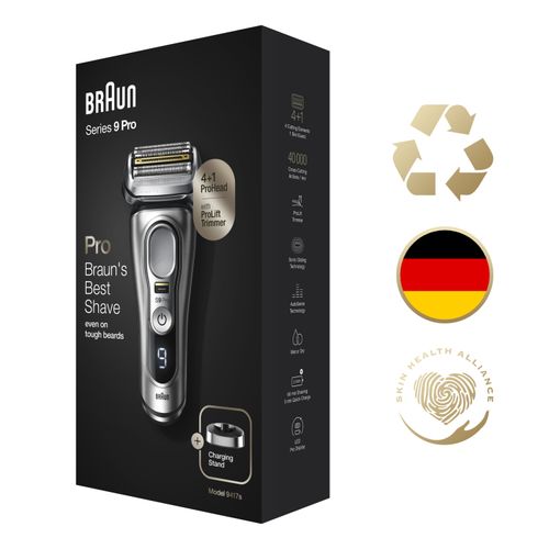 Braun brijaći aparat 9417s srebrni slika 8