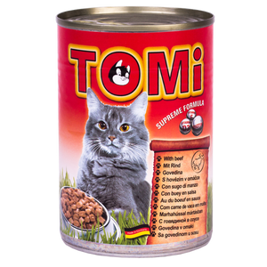 TOMi Mokra hrana u limenci za mačke