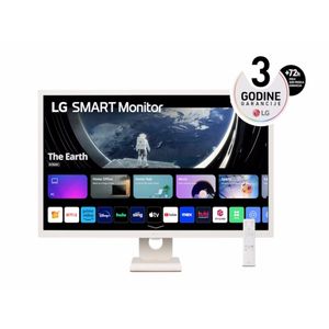 LG 32SR50F-W Monitor 32" IPS 1920x1080 60Hz 8ms GtG HDMIx2 USB zvučnici VESA smart bela