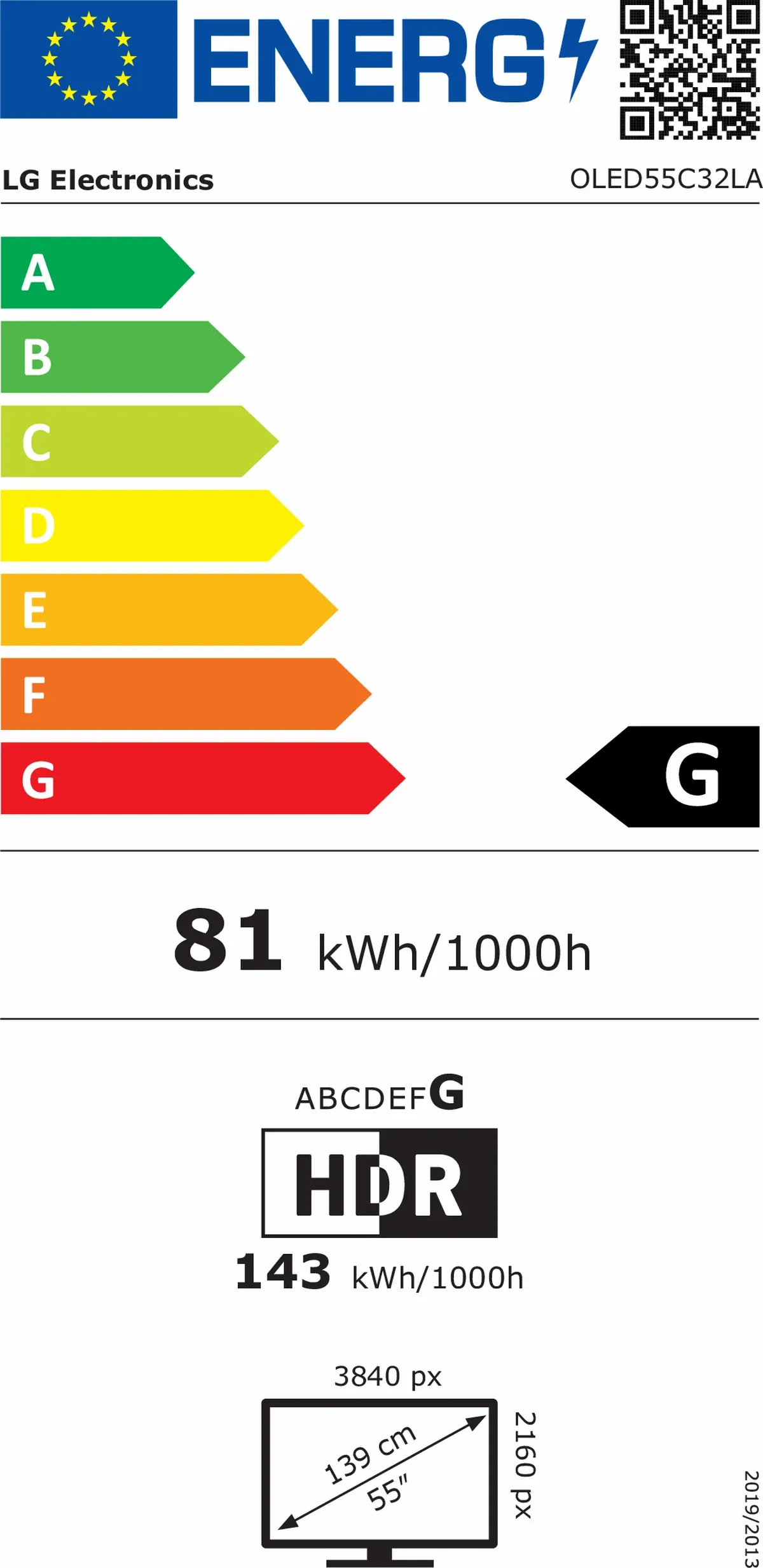 Energetski certifikat G