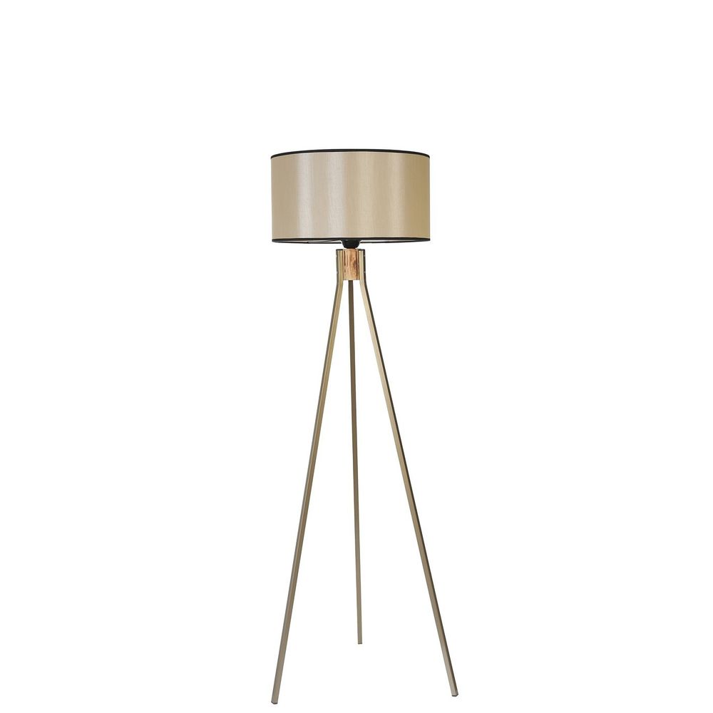 Podna lampa Fisco Tripod –  boje zlatna i crna slika 3