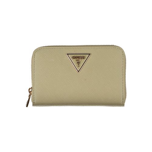 GUESS JEANS GREEN WOMEN'S WALLET slika 1