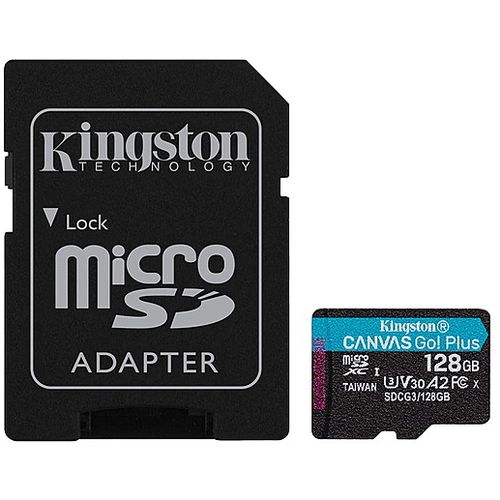 Kingston microSDXC, Select plus Go,R170/W90, 128GB slika 1