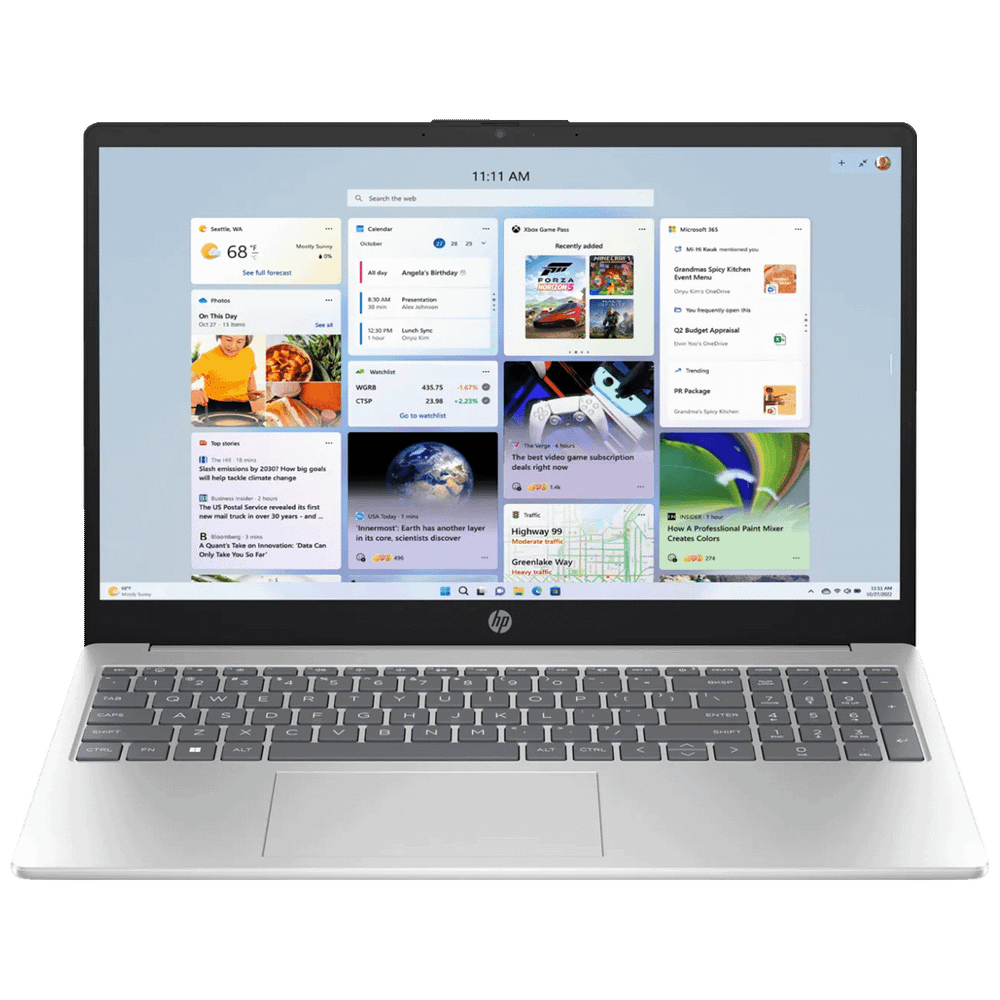 HP Laptop 15.6", Intel i3-1315U, 8GB DDR4, SSD 256GB, Win 11 - 15-fd0003nw; 89T73EA slika 1