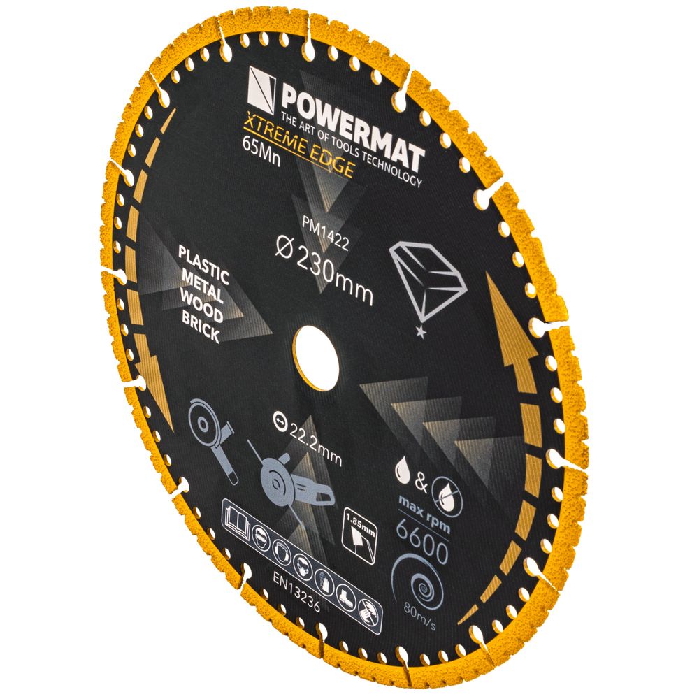 UNIVERZALNA DIJAMANTNA PLOČA 230 MM PM-TDCS-2301T slika 7
