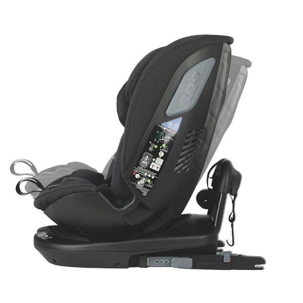 Coccolle® Autosjedalica Velsa iSize 360° 40-150cm Isofix, Jet Black slika 10