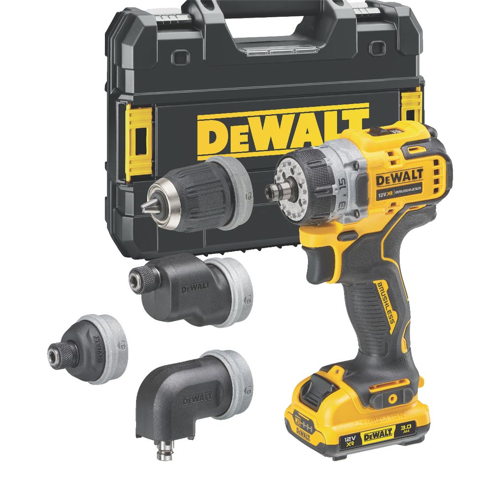 AKU UDARNA MULTI-HEAD BUŠILICA 12V XR 2X3.0Ah Dewalt DCD703L2T slika 1