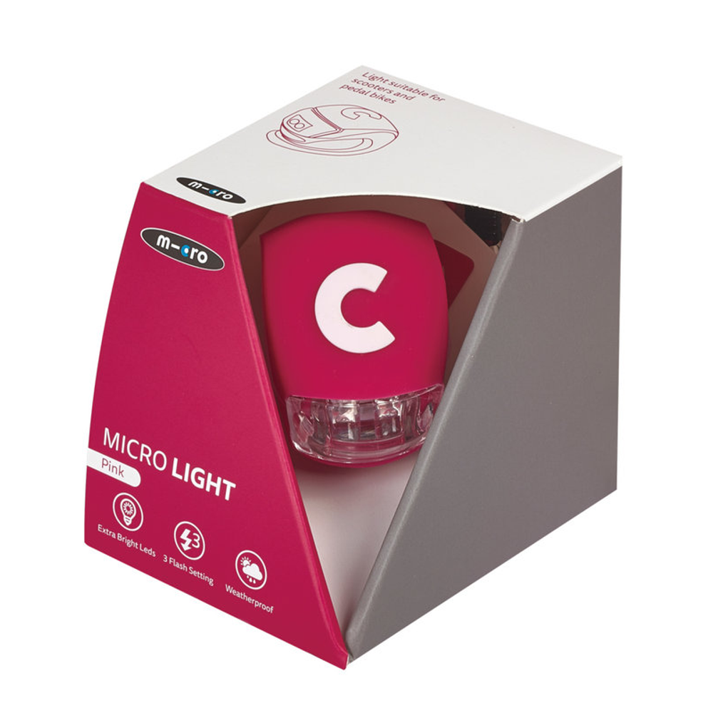 Micro Svjetlo za Romobil/Bicikl Light Deluxe, Pink slika 3