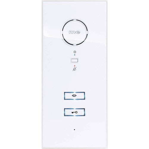 m-e modern-electronics  ADV-F10 EX  Vistadoor, Vistus  portafon za vrata  bežični  unutarnja jedinica    bijela slika 1
