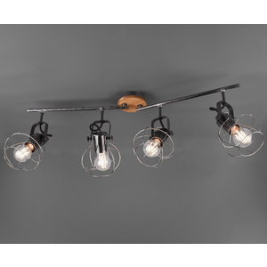 Trio Lighting stropna lampa Madras 4-spot – 80 cm, E27, 230 V